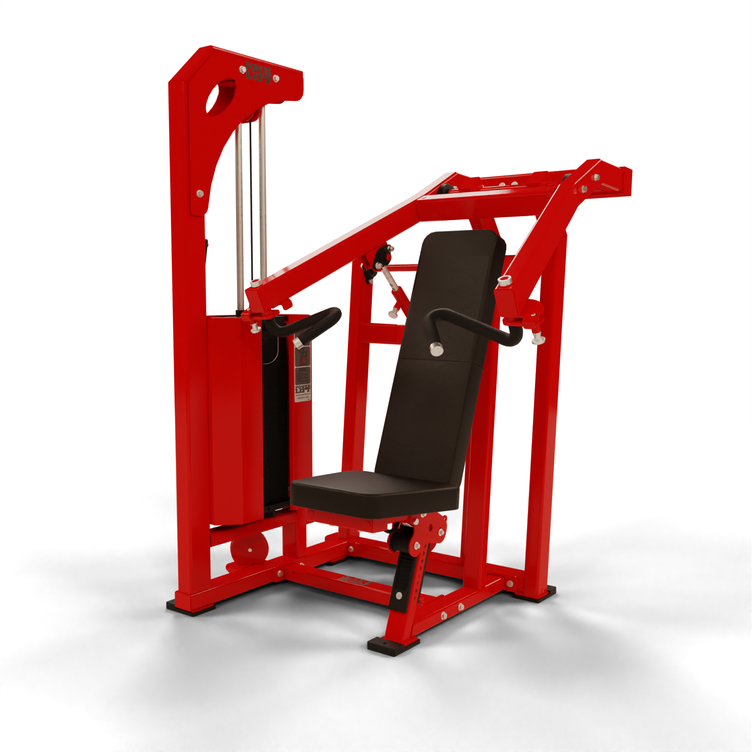 Seated incline chest press machine clearance